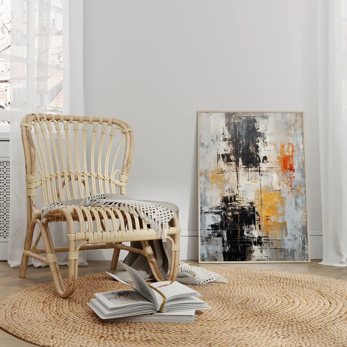 Plakat Kontrast Przestrzeni