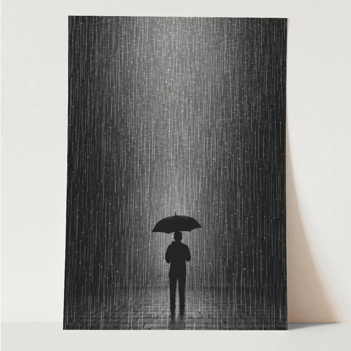 Plakat Deszczowa Melancholia