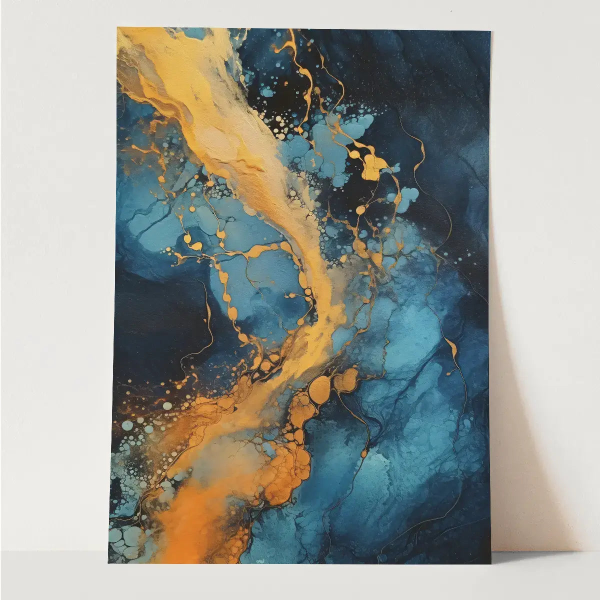 Plakat Niebieskie Impresje