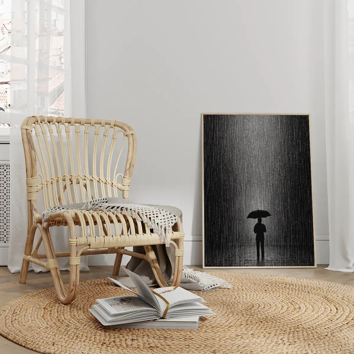 Plakat Deszczowa Melancholia