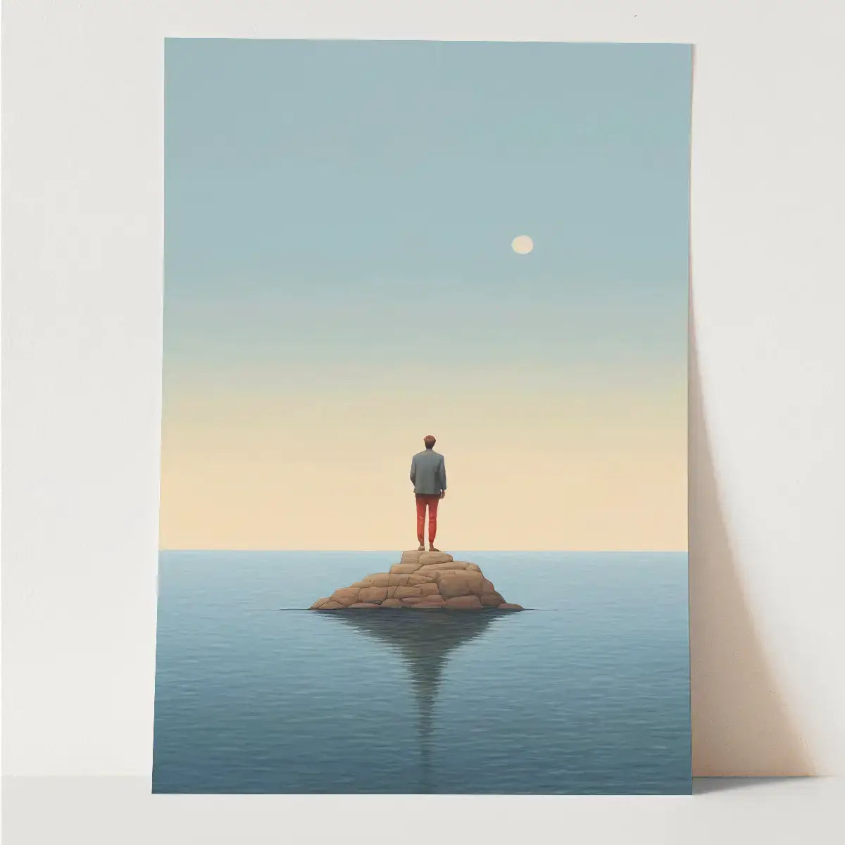 Plakat Samotna Wyspa