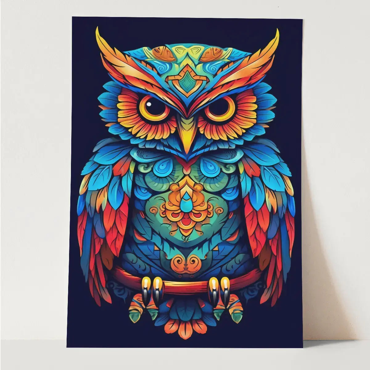 Plakat Barwny Stróż Nocy