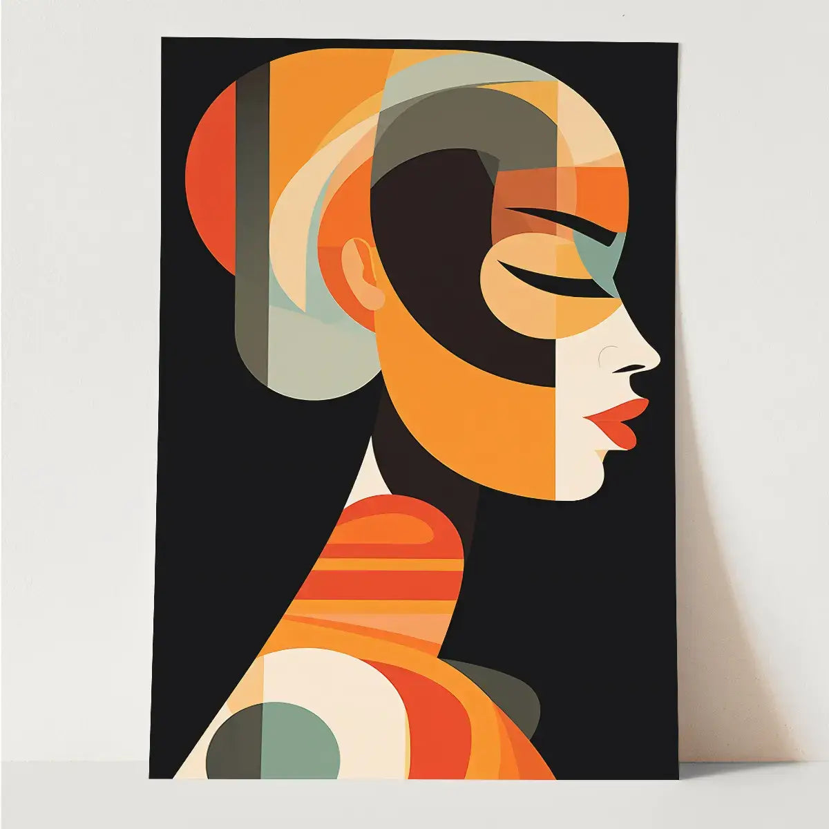 Plakat Geometria Kobiecości