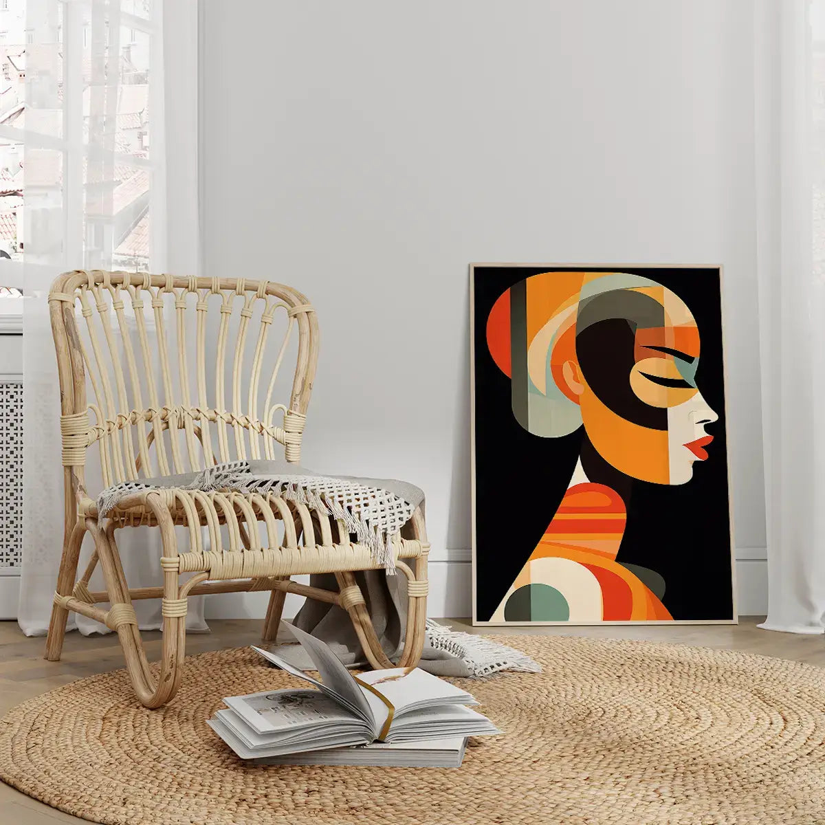 Plakat Geometria Kobiecości