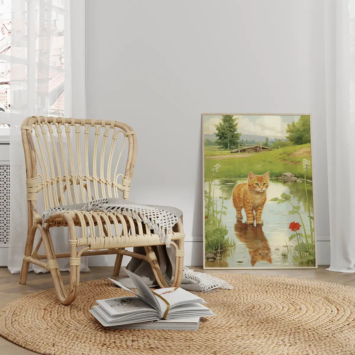 Plakat Kocie Zwierciadło