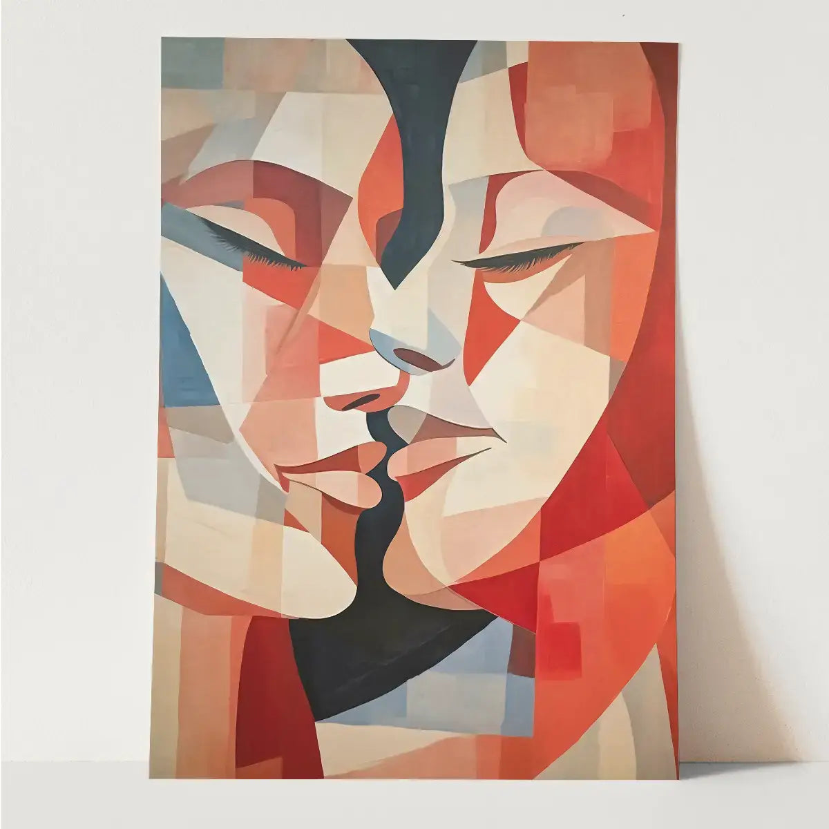 Plakat Geometryczna Miłość