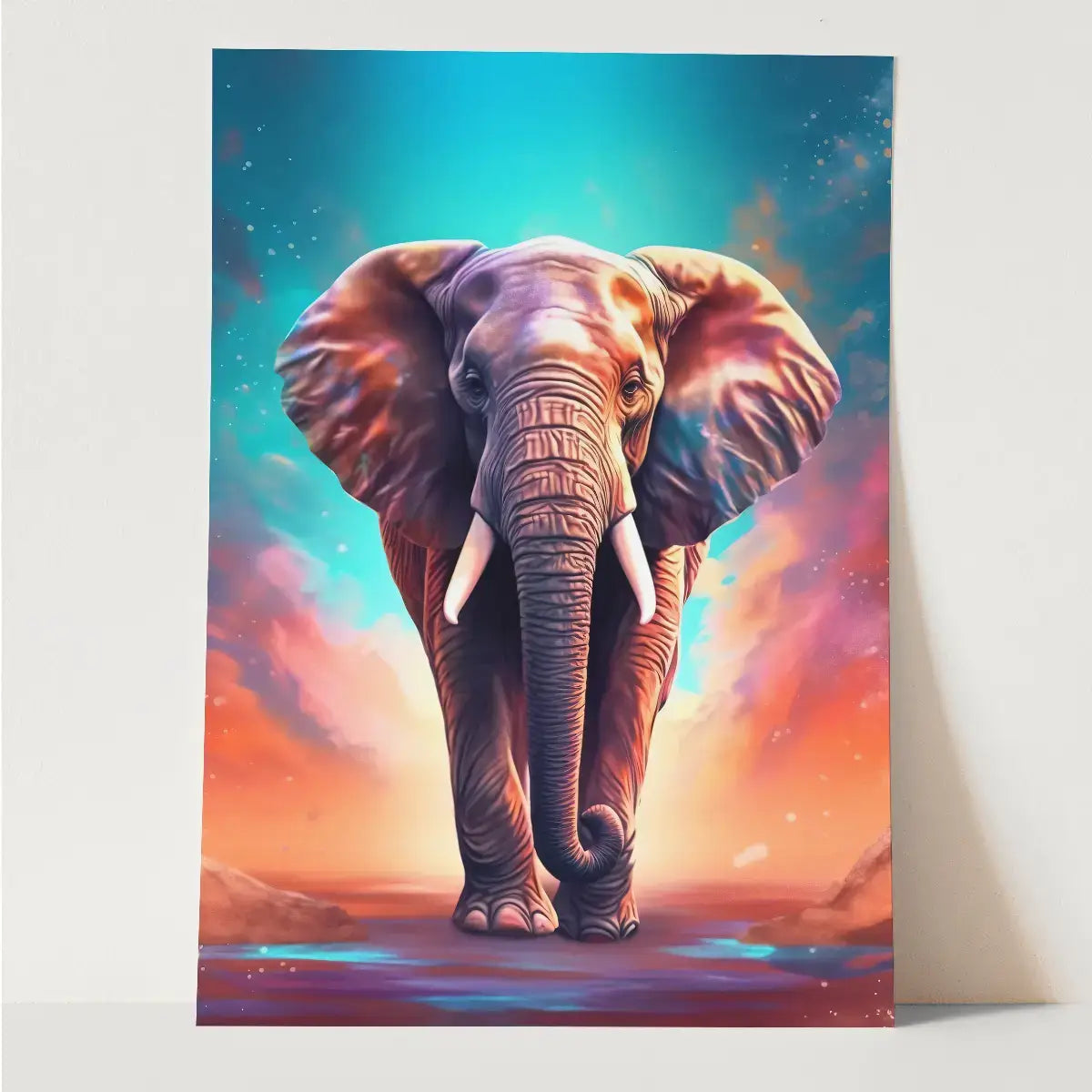 Plakat Mistyczny Słoń