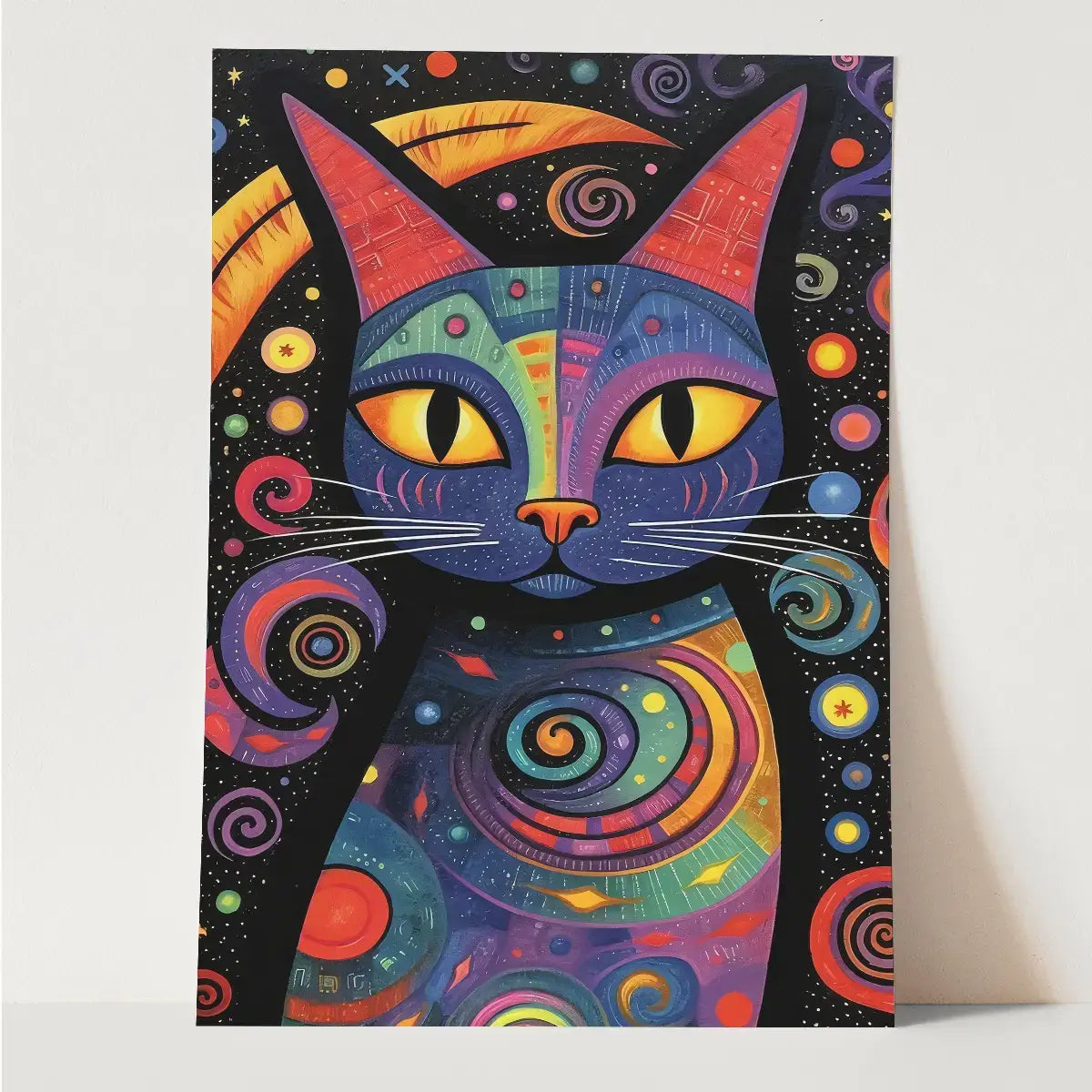 Plakat Galaktyczny Kot