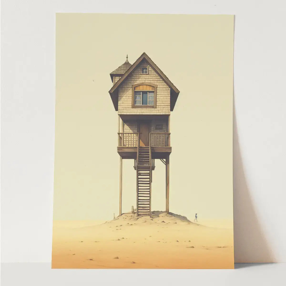 Plakat Dom Na Piasku