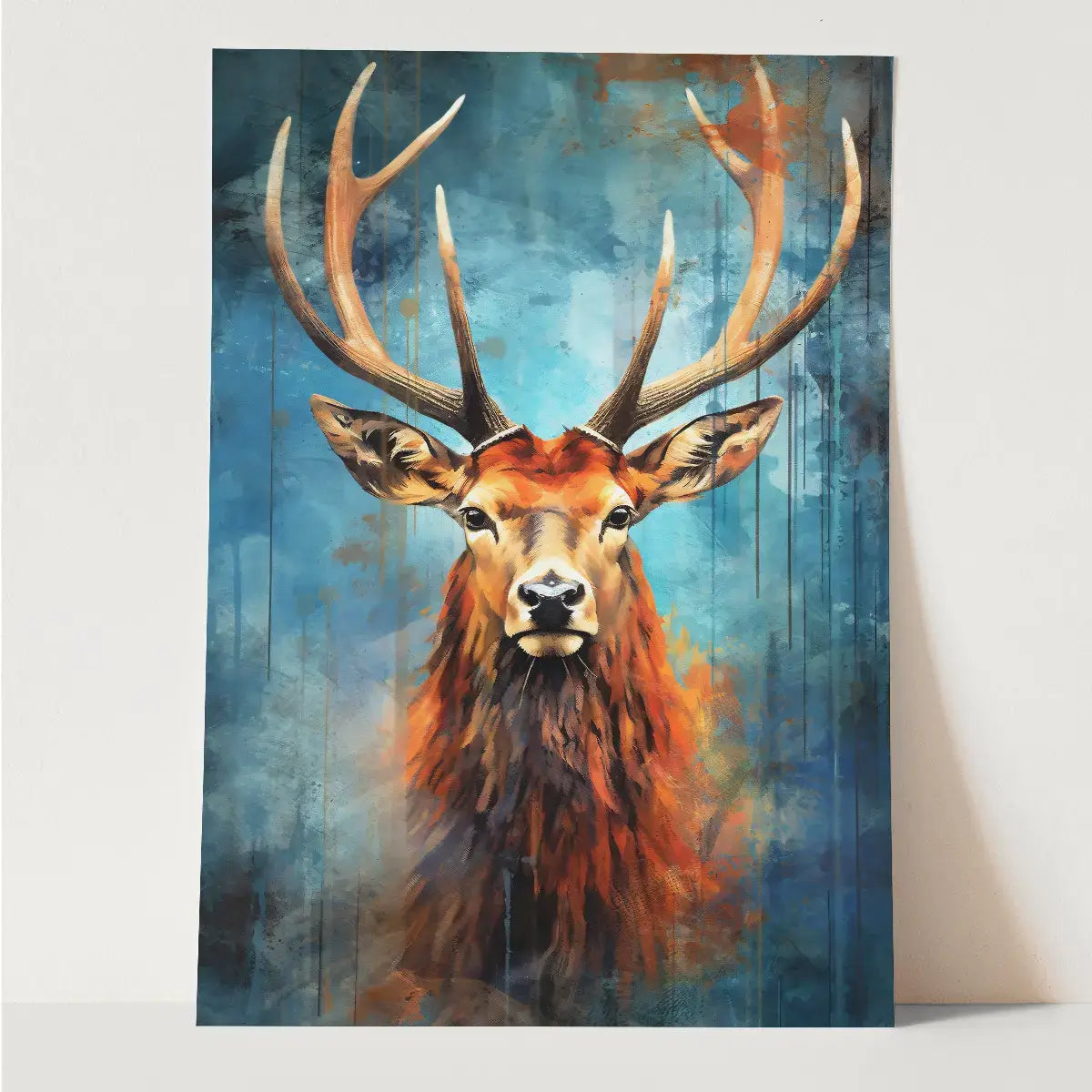 Plakat Mistyczny Jeleń