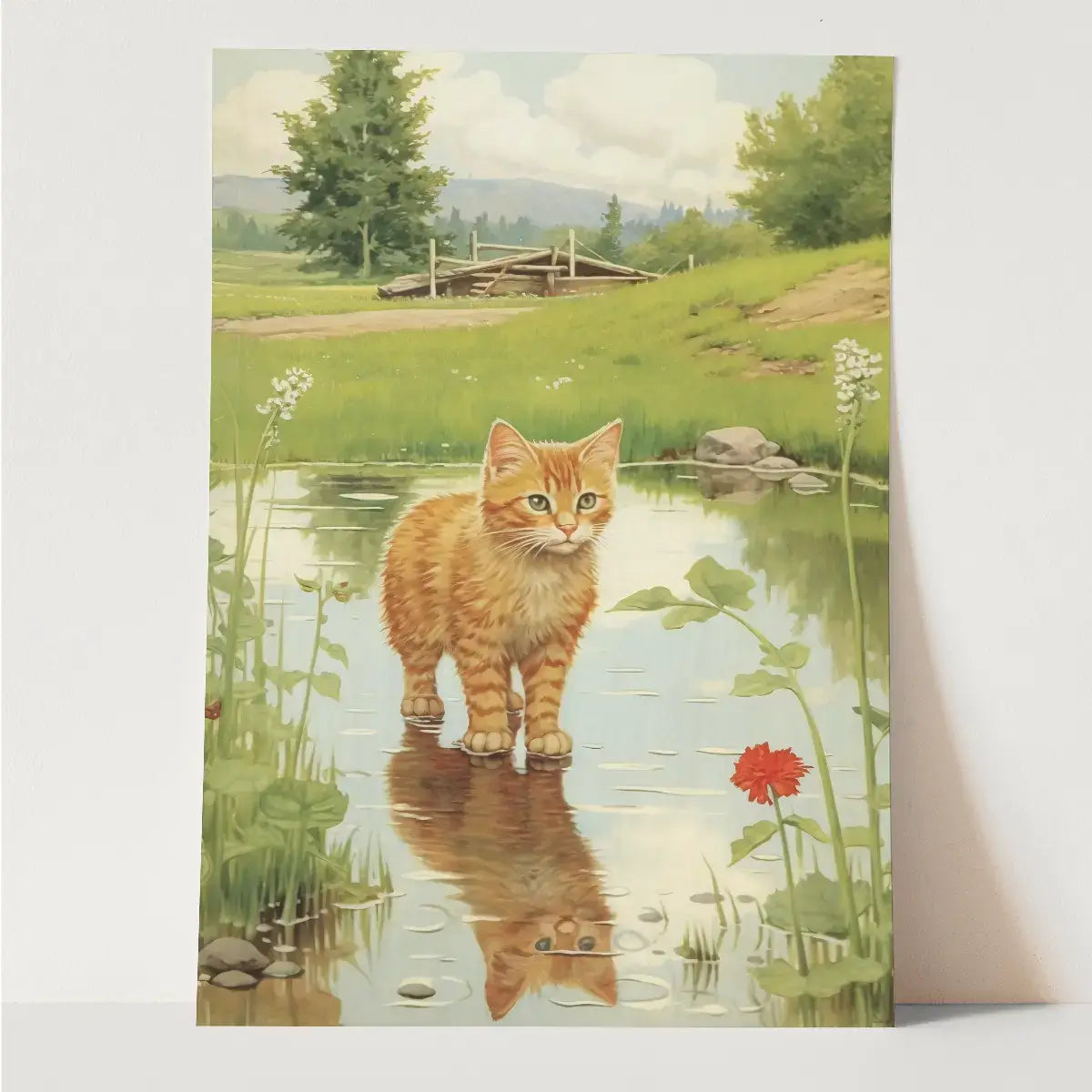 Plakat Kocie Zwierciadło