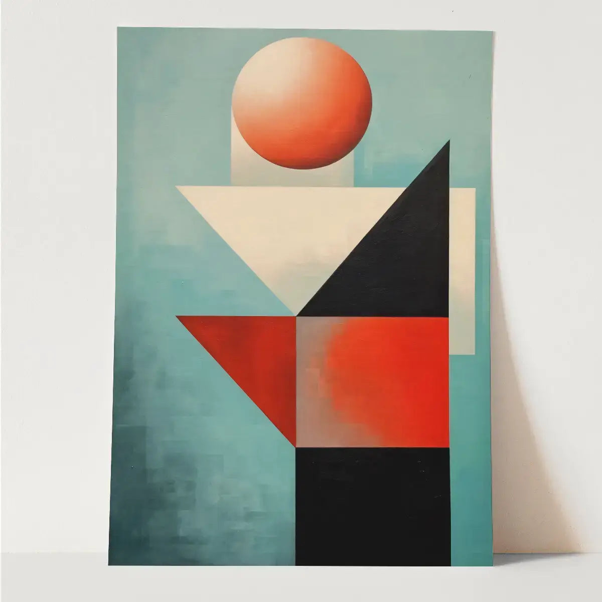 Plakat Geometryczna Harmonia