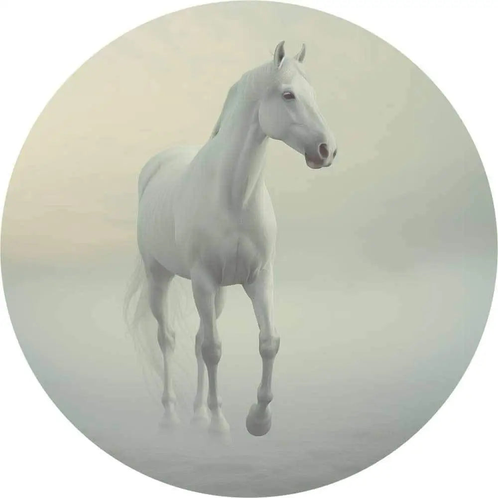 Okrągła Fototapeta Eteryczny Stróż Mgławic.