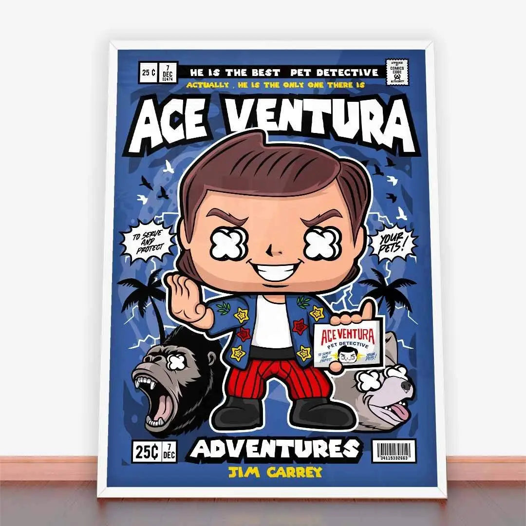 Plakat Ace Ventura.