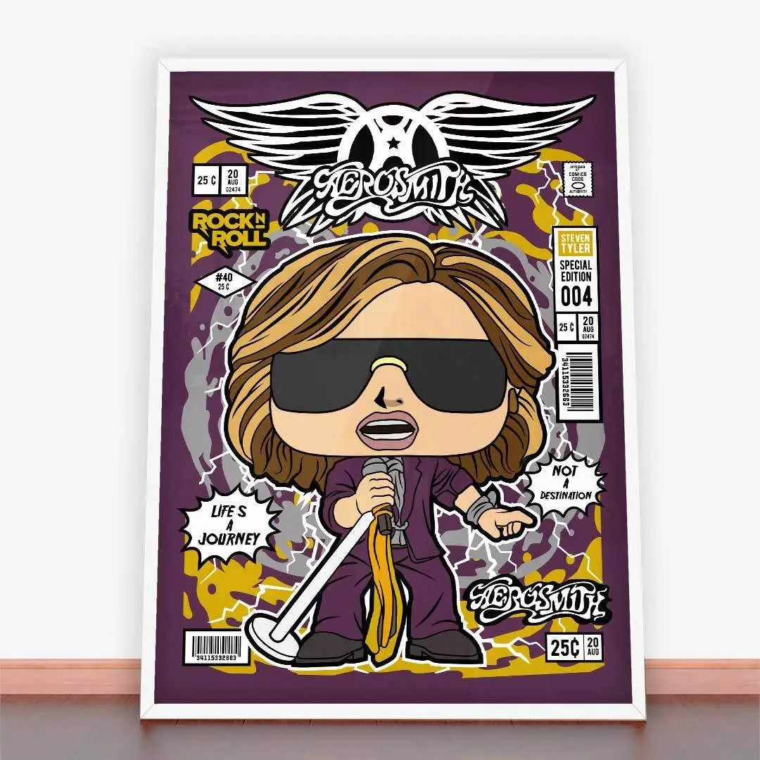 Plakat Aerosmith - Steven Tyler.