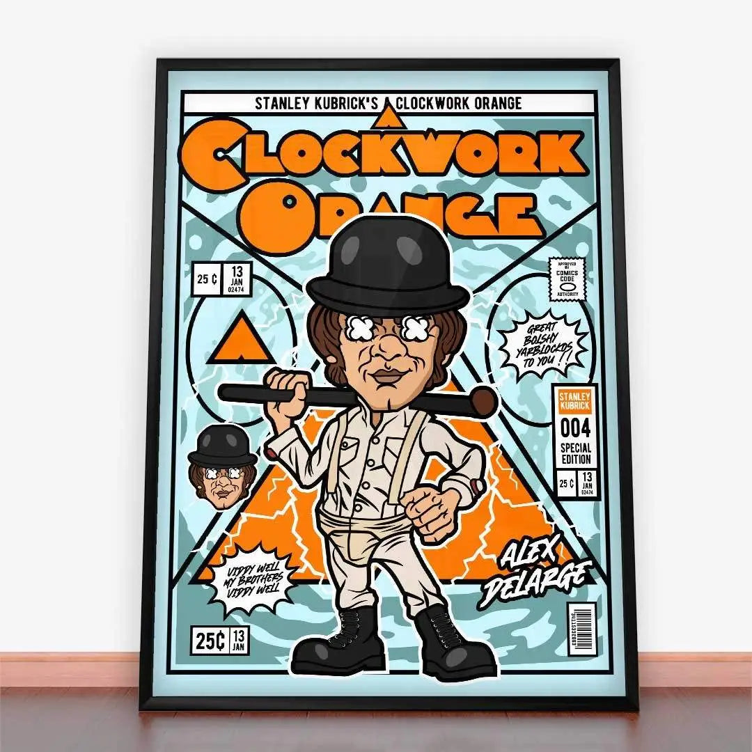 Plakat Alex Delarge Clockwork Orange.
