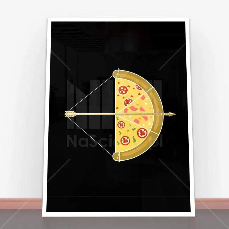 Plakat Arrow Pizza.