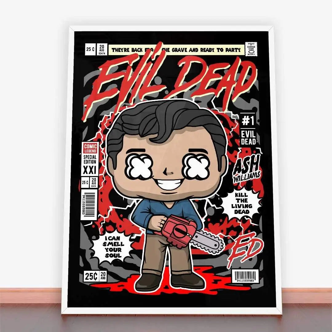 Plakat Ash Evil Dead.