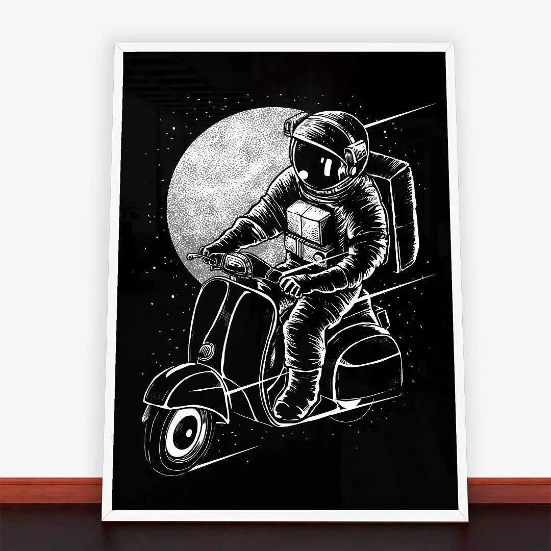Plakat Astroscooter.