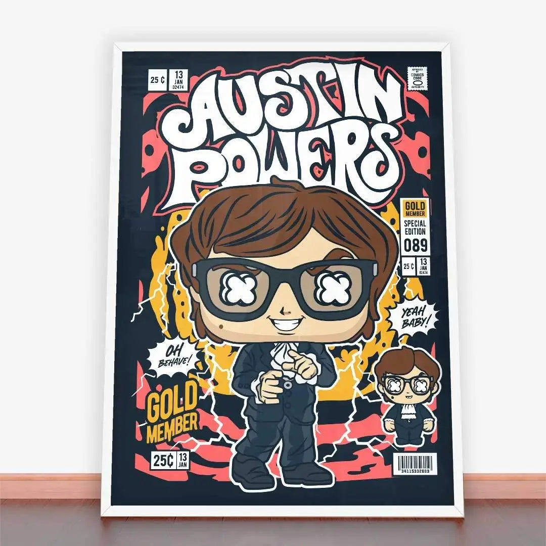 Plakat Austin Powers.