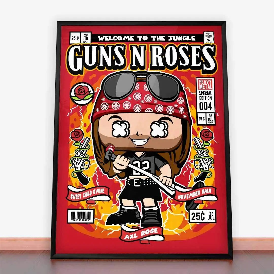 Plakat Axl Rose.