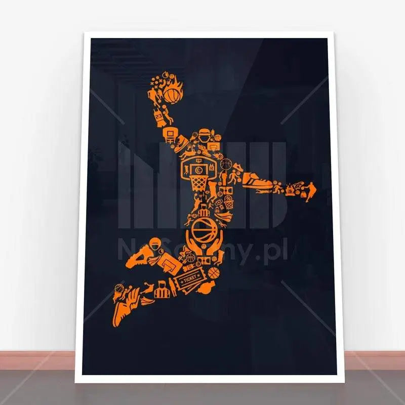 Plakat Basketball Player.