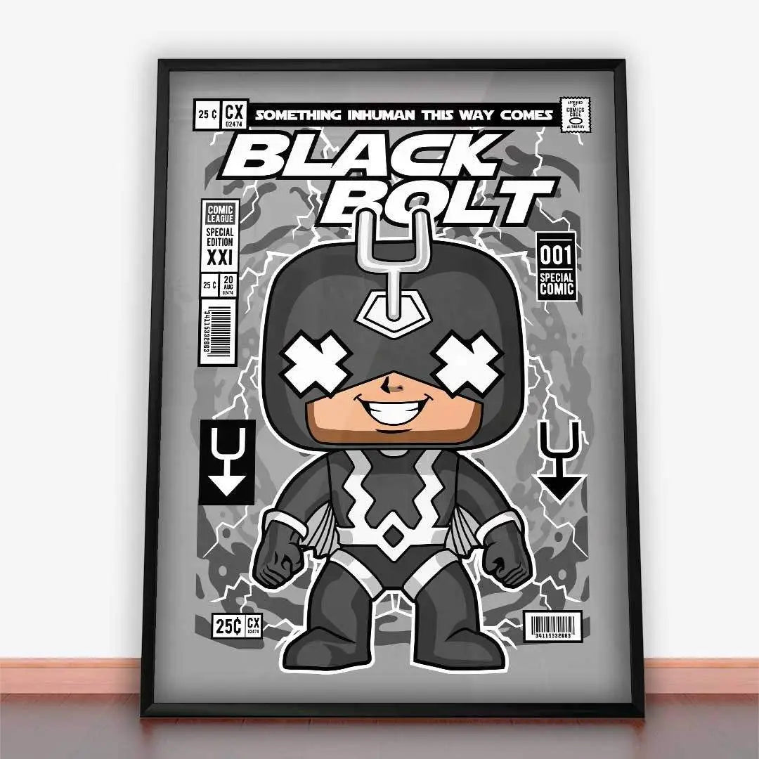 Plakat Black Bolt.