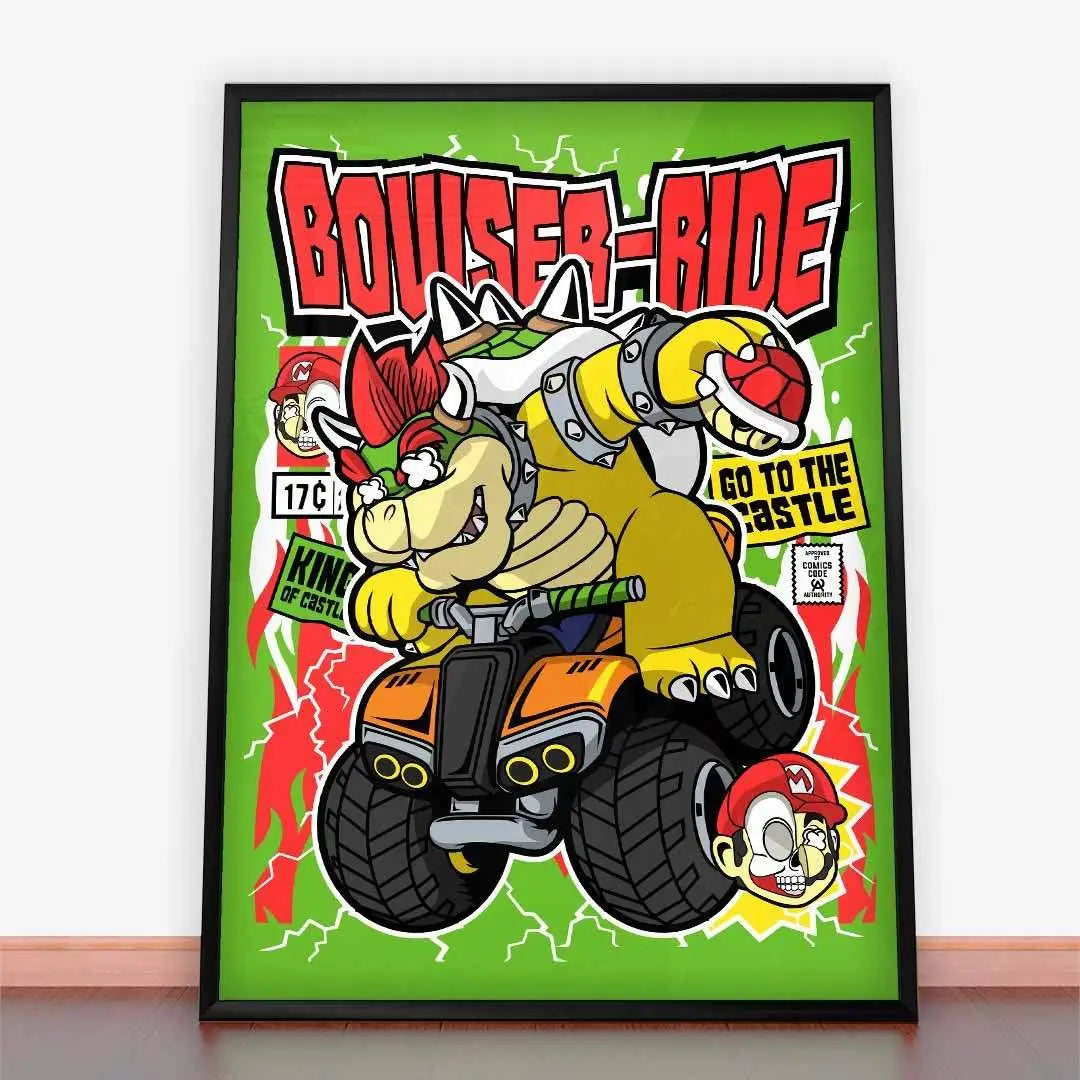 Plakat Bowser Ride.