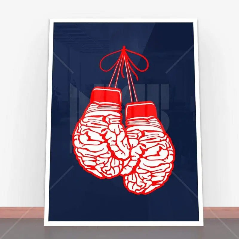 Plakat Brain Gloves.