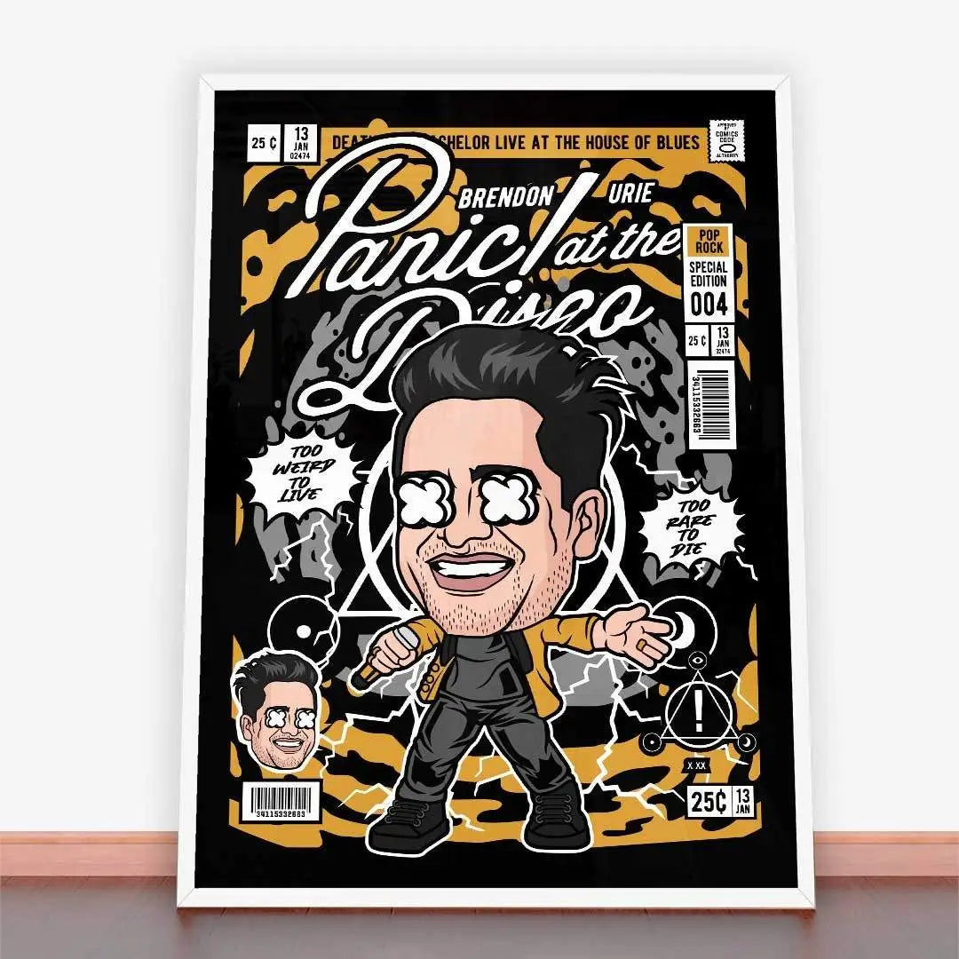 Plakat Brendon Urie Panic At The Disco.
