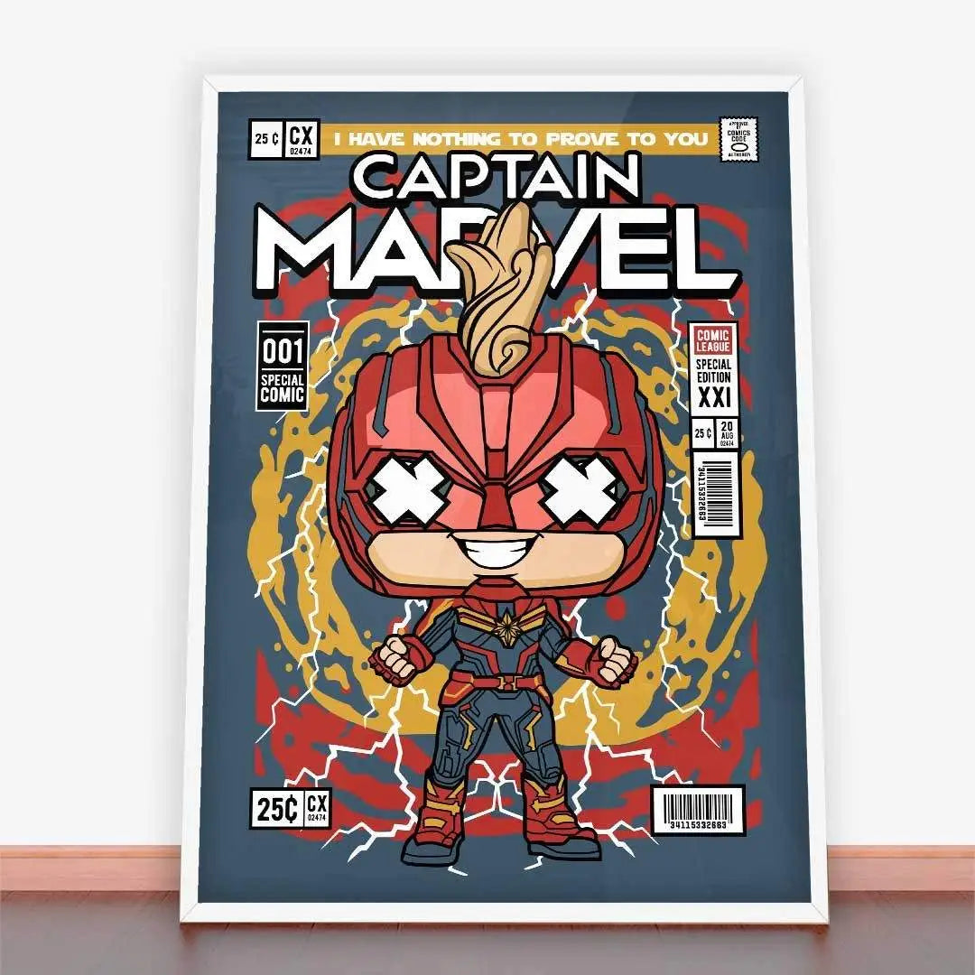 Plakat Captain Marvel.