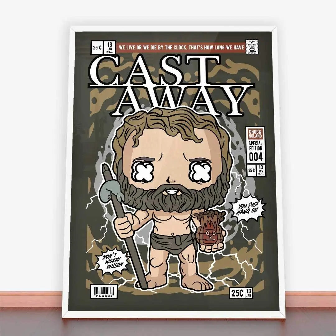 Plakat Cast Away - Chuck With Wilson.