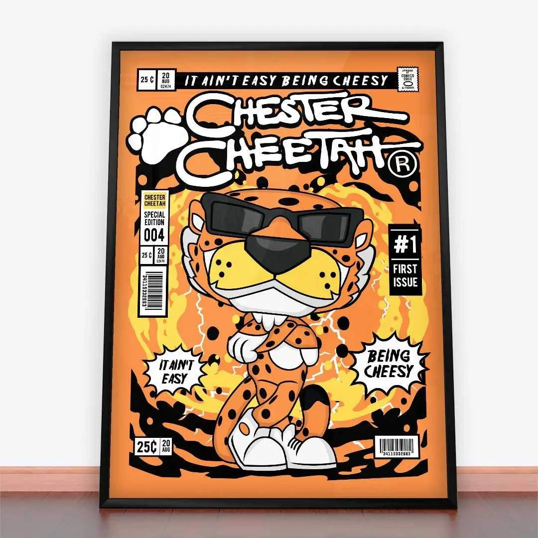 Plakat Chester Cheetah.