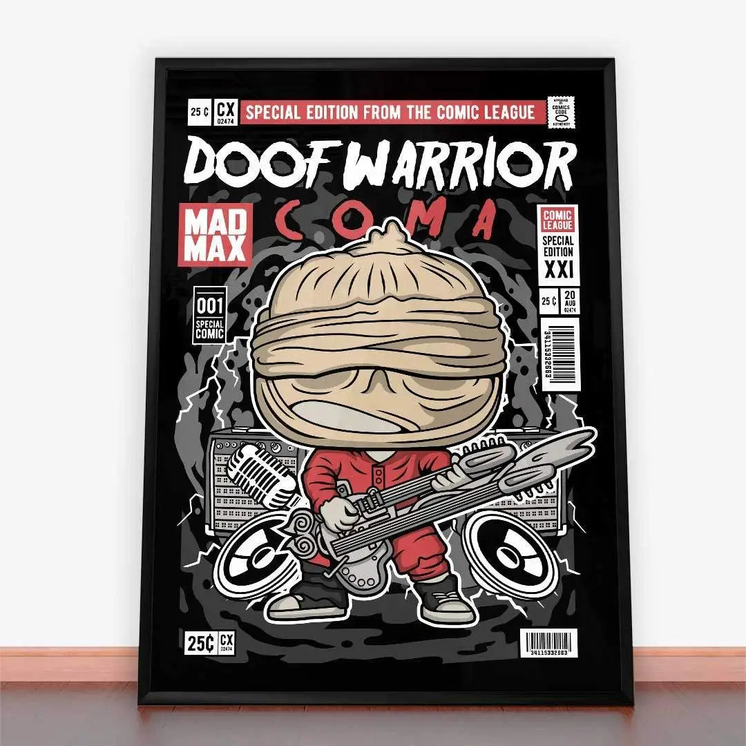 Plakat Coma Doof Warrior.