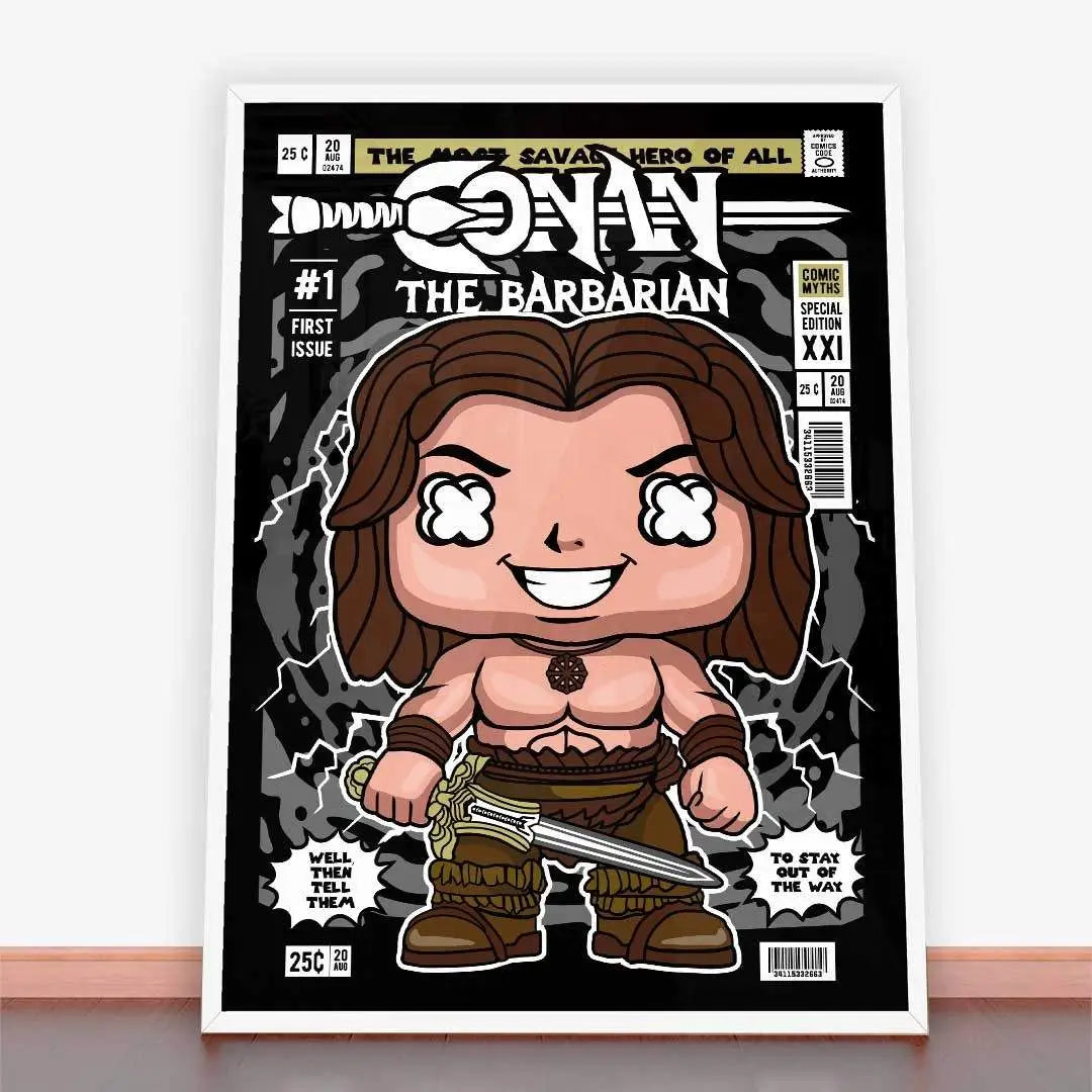 Plakat Conan The Barbarian.
