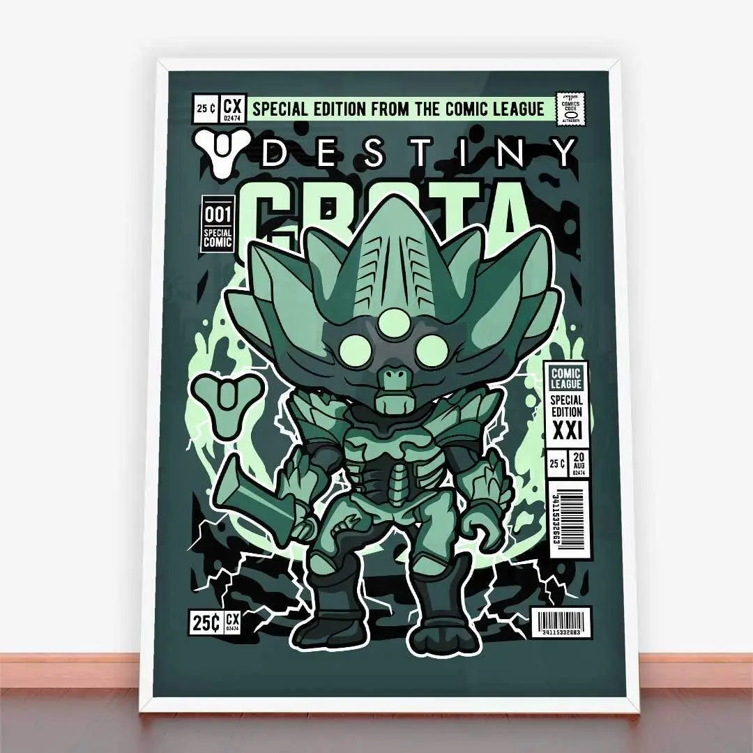 Plakat Crota Destiny.