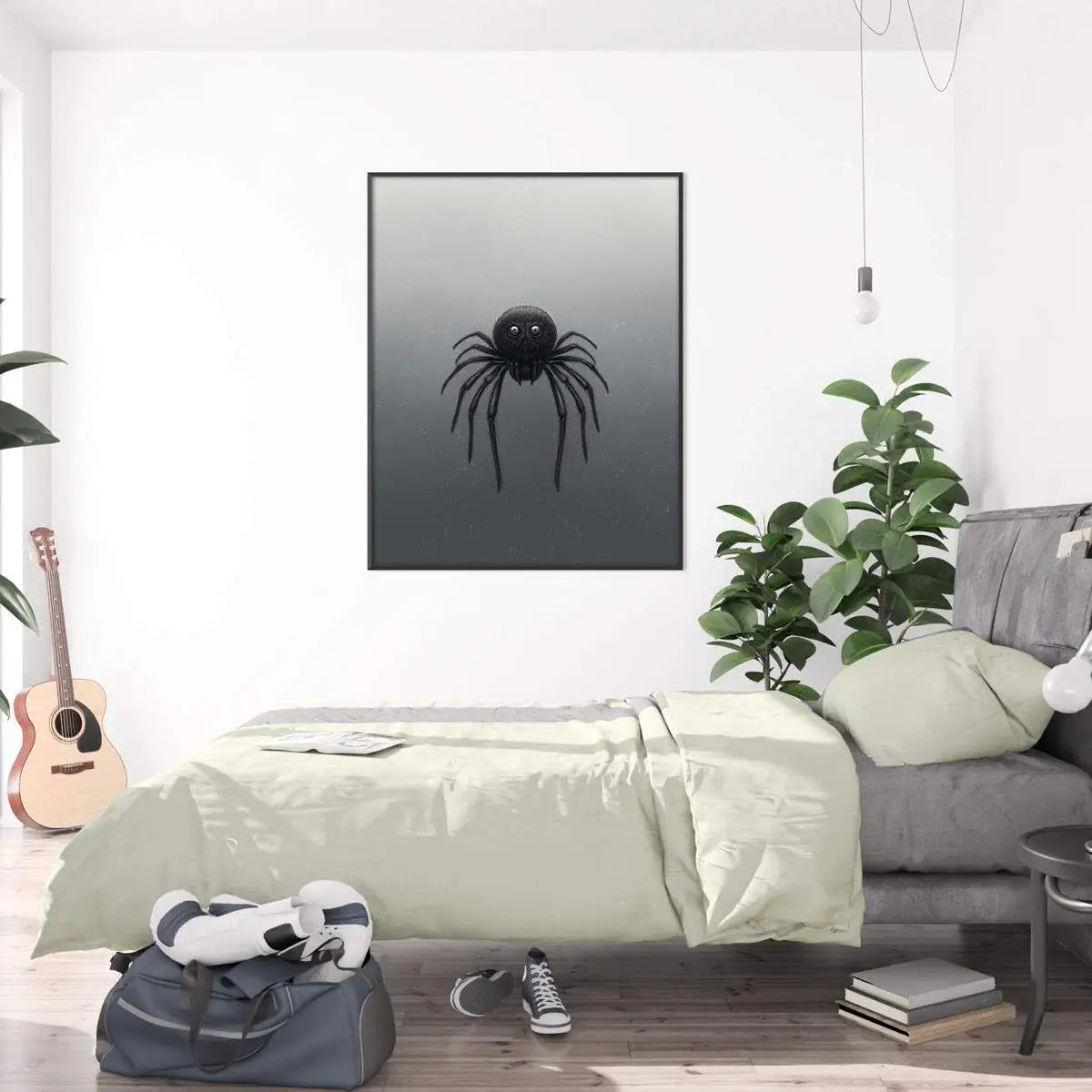 Plakat Czarny Pająk.