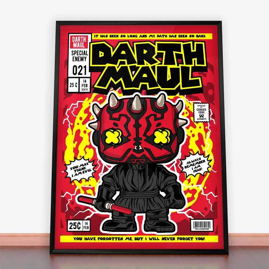 Plakat Darth Maul.