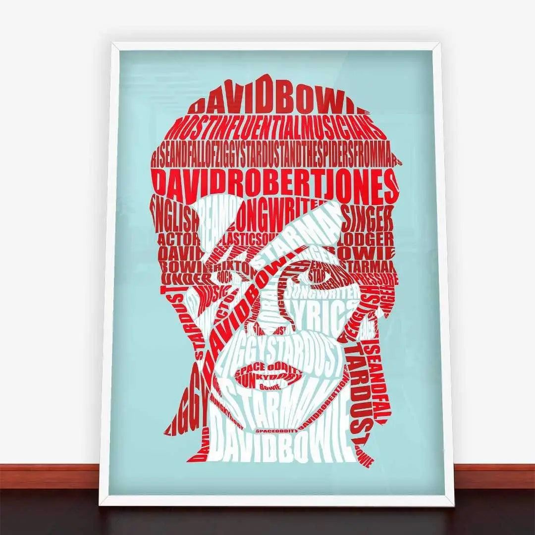 Plakat David Bowie.