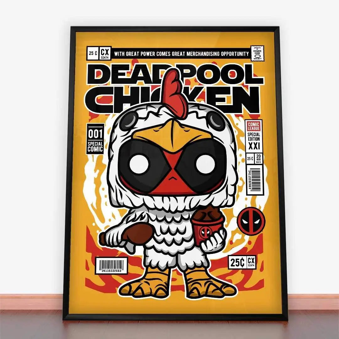 Plakat Deadpool Chicken.