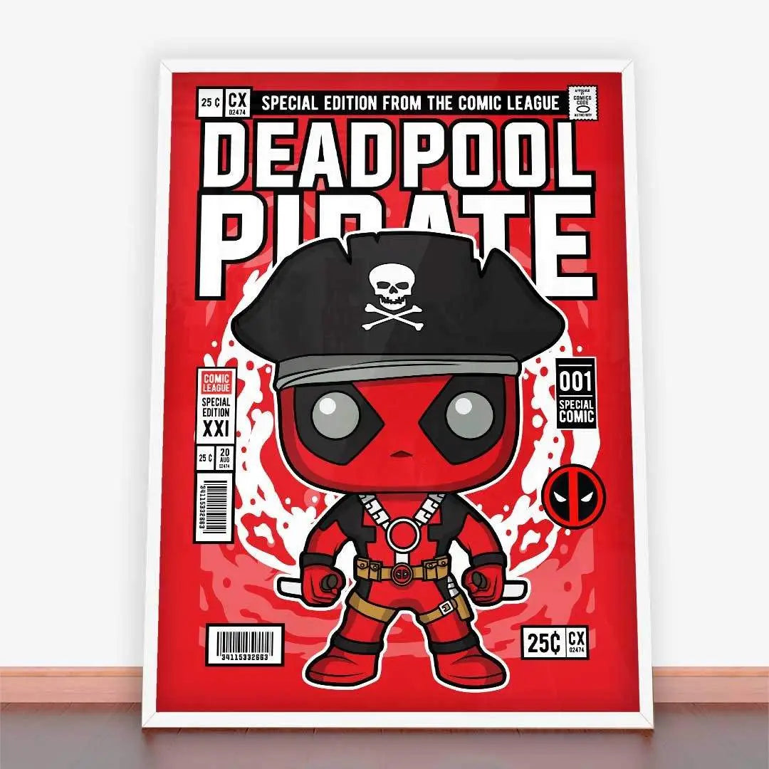 Plakat Deadpool Pirate.