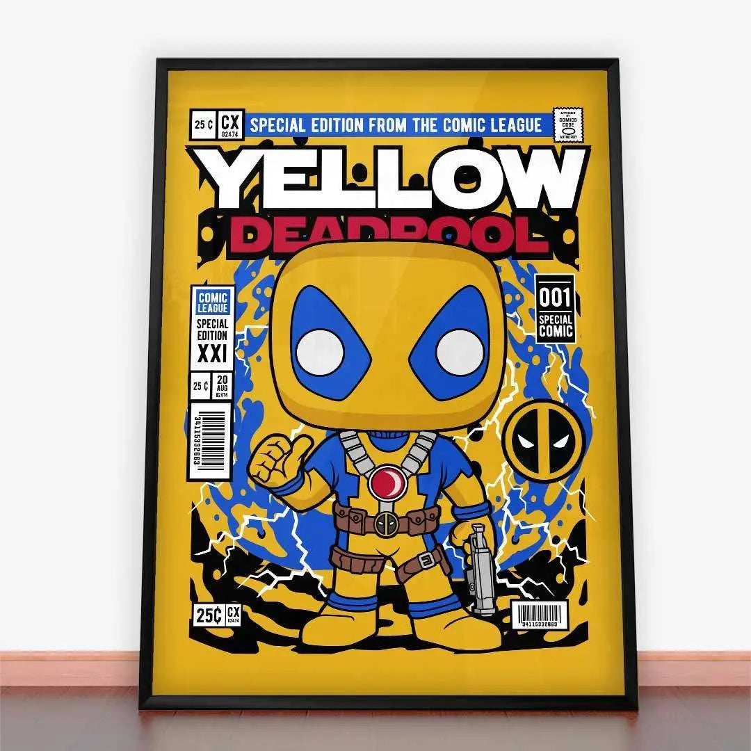 Plakat Deadpool Yellow.