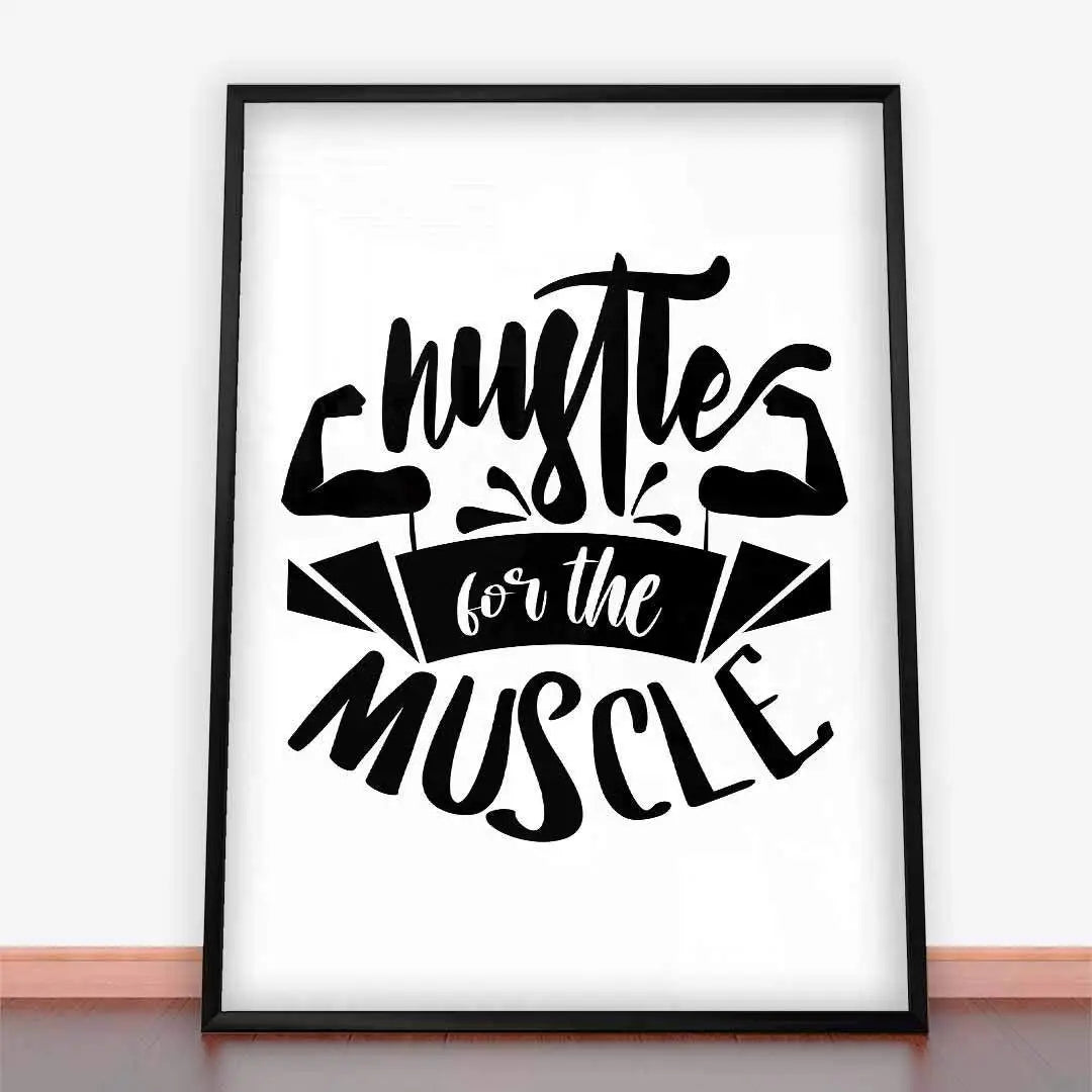 Plakat Dla Mięśni.