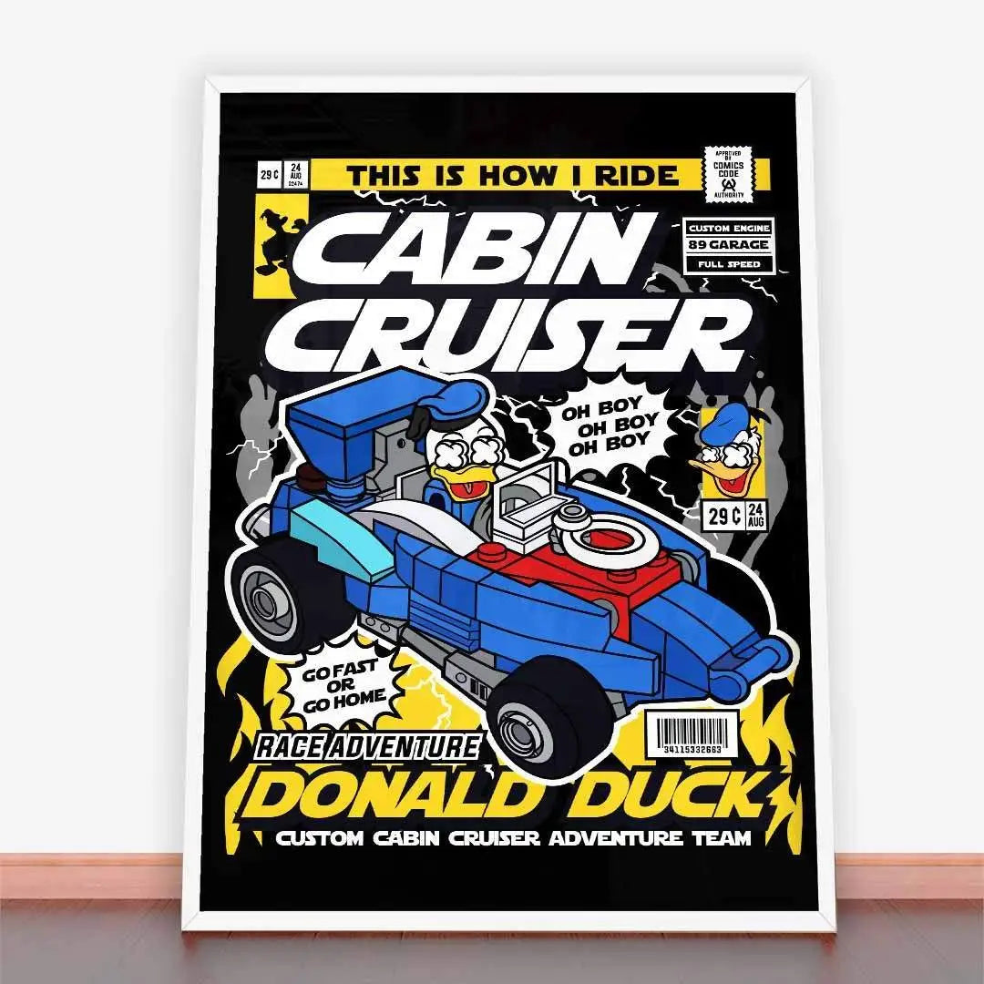 Plakat Donald Cabin Cruiser.