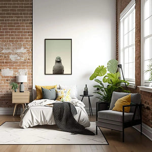 Plakat Dostojny Gołąb.