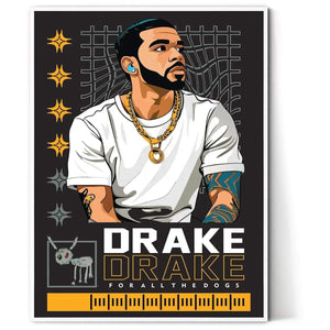 Plakat Drake For All The Dogs.