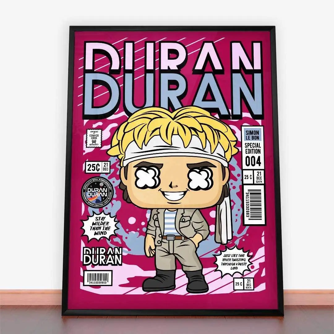 Plakat Duran Duran - Simon Le Bon.