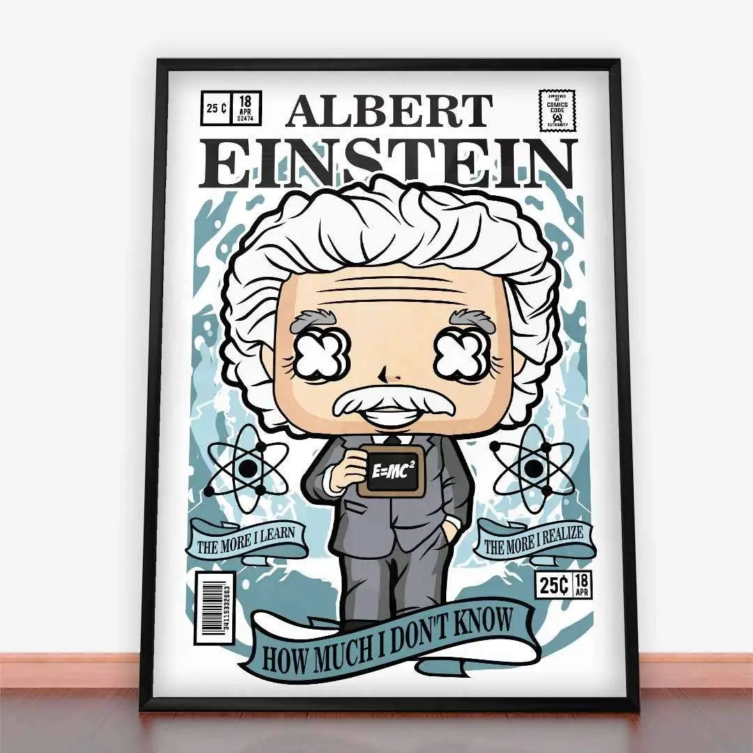 Plakat Einstein.