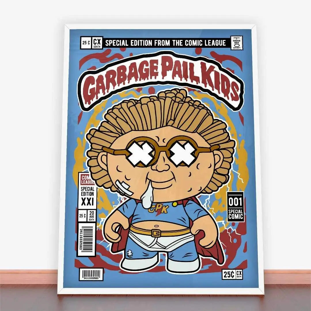 Plakat Garbage Pail Kids.