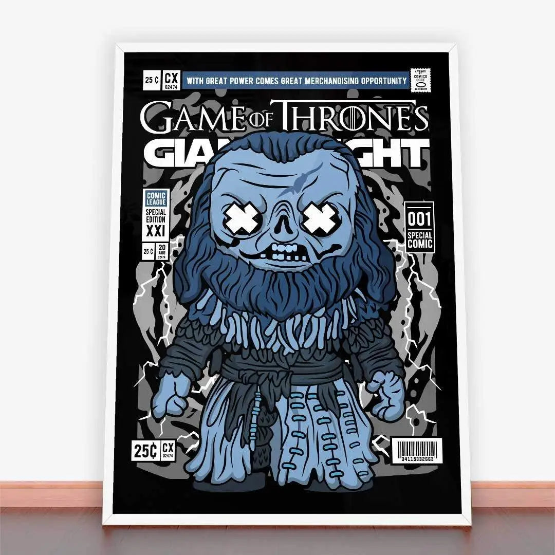 Plakat Giant Wight Game Of Throne.